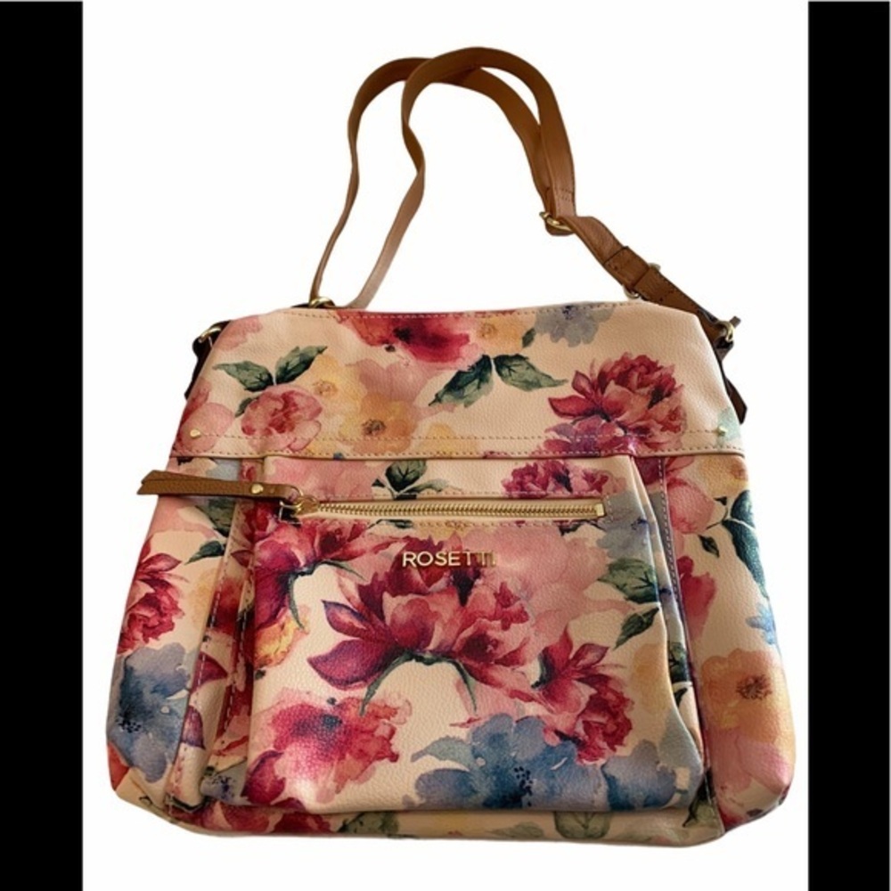 Rosetti Flower Design Shoulder. Bag NWOT